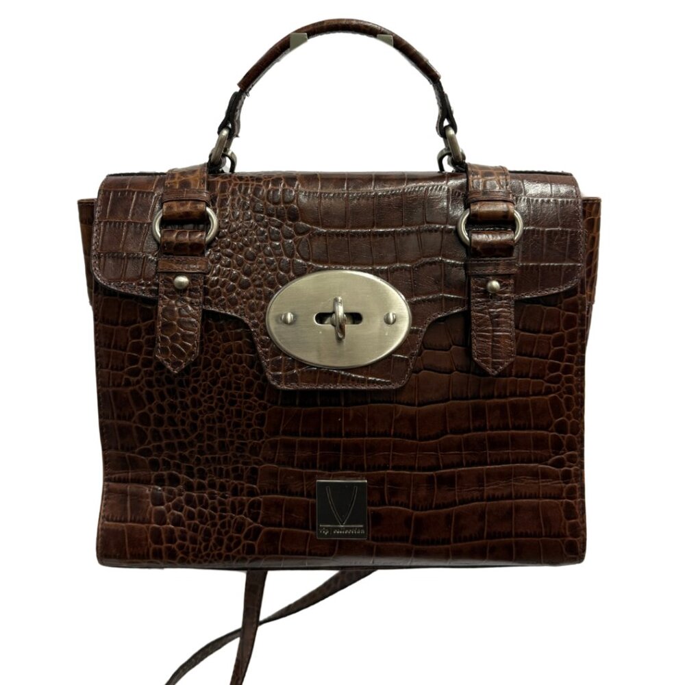 VIP Collection Snake Leather Shoulder & Hand Bag